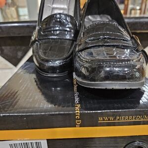 Pierre Dumas Black Loafers